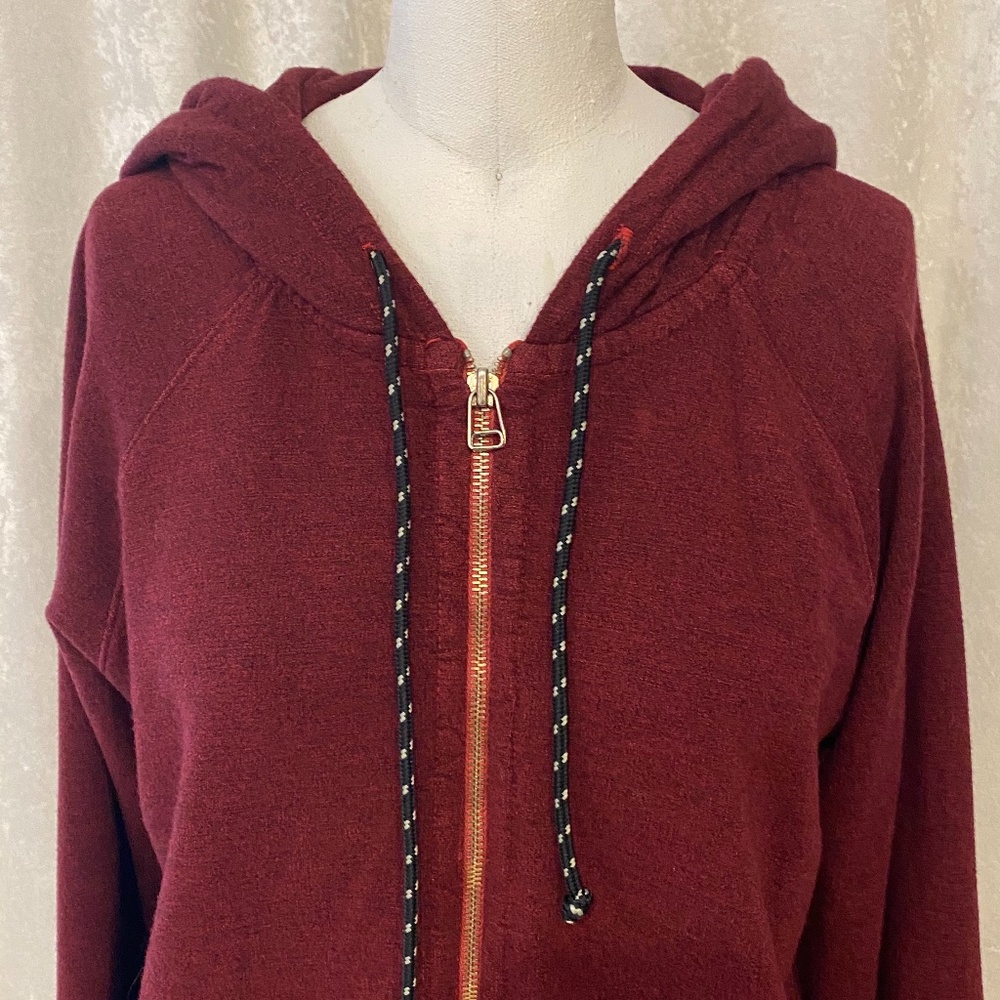 Sundry Raglan Zip Hoodie